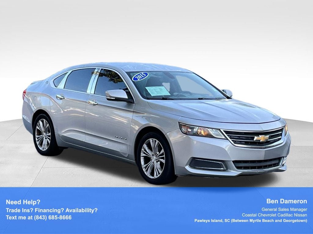 Used 2015 Chevrolet Impala LT w/1LT Sedan