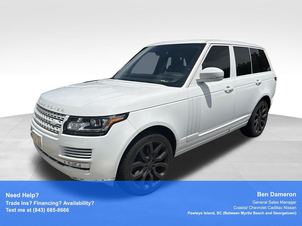 Used 2014 Land Rover Range Rover 3.0L V6 Supercharged HSE SUV