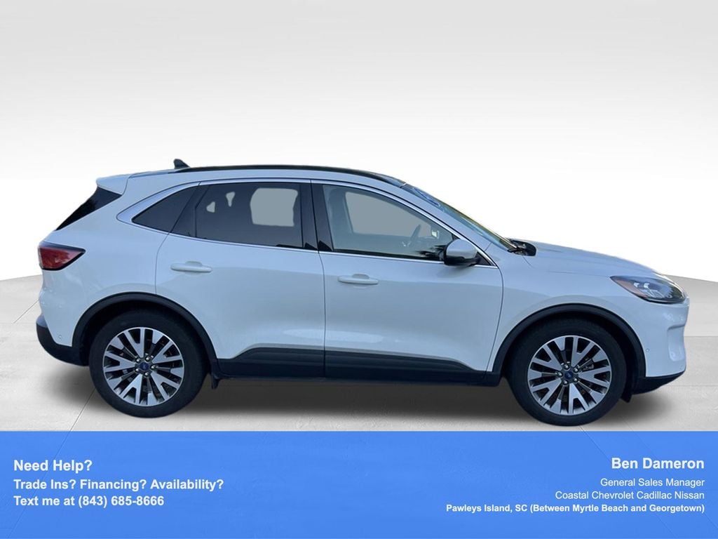 Used 2020 Ford Escape Titanium Hybrid SUV