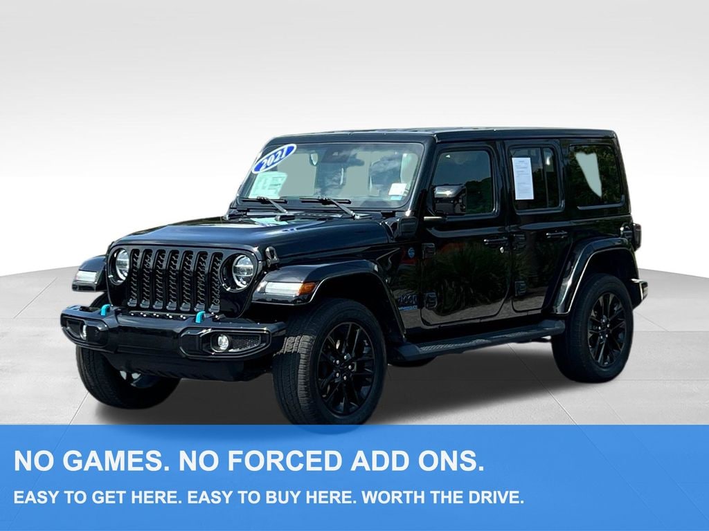 Used 2021 Jeep Wrangler 4xe Sahara SUV