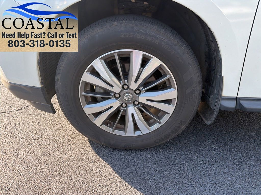 Used 2017 Nissan Pathfinder SV with VIN 5N1DR2MN1HC627448 for sale in Pawleys Island, SC