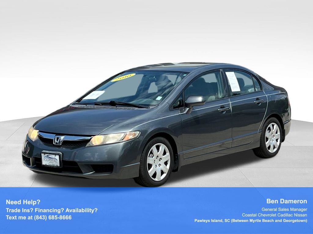 Used 2010 Honda Civic LX Sedan