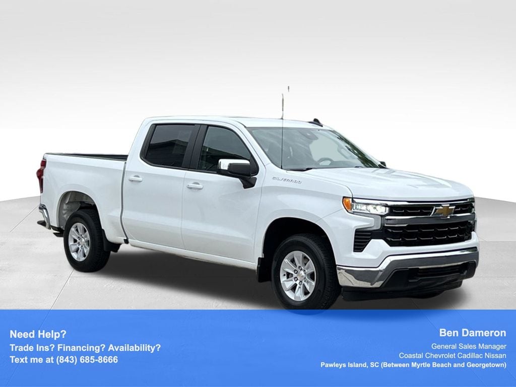 Used 2025 Chevrolet Silverado 1500 LT w/1LT Truck Crew Cab