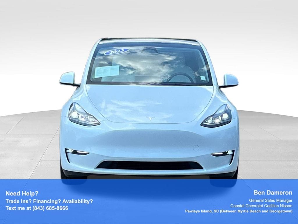 Used 2023 Tesla Model Y Long Range with VIN 7SAYGDEE2PA167384 for sale in Pawleys Island, SC