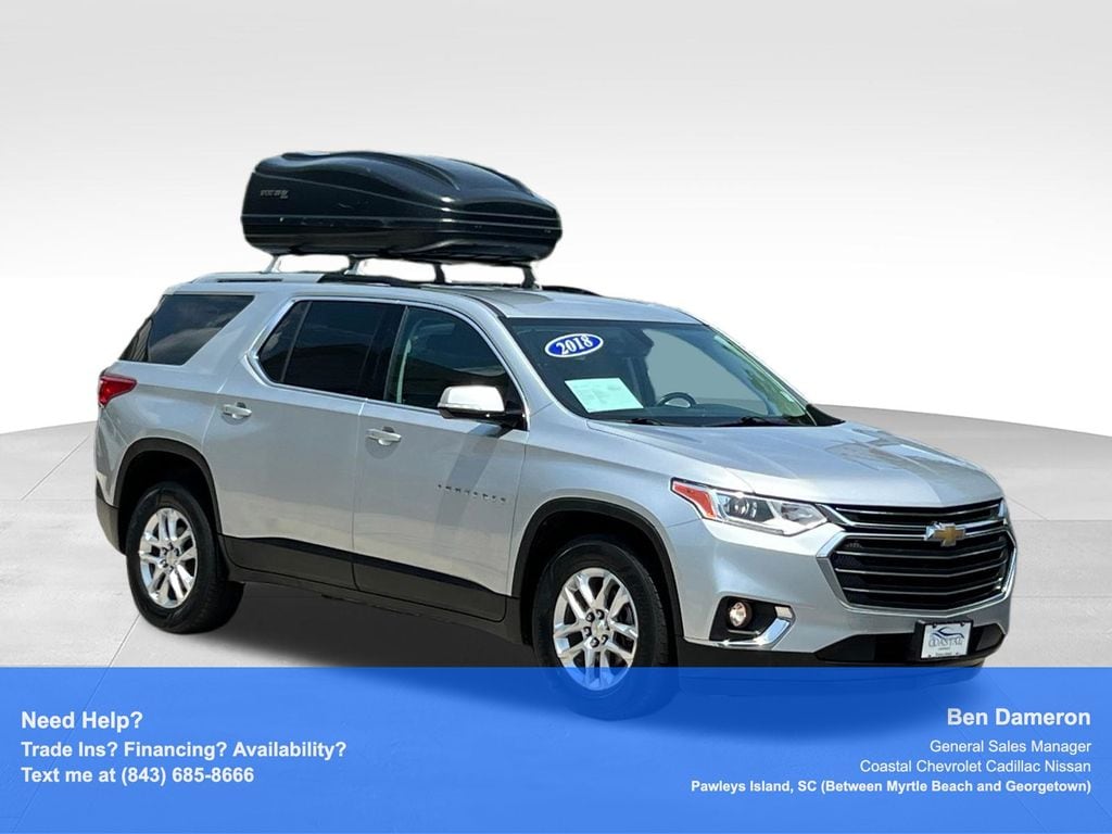 Used 2018 Chevrolet Traverse LT Cloth w/1LT SUV