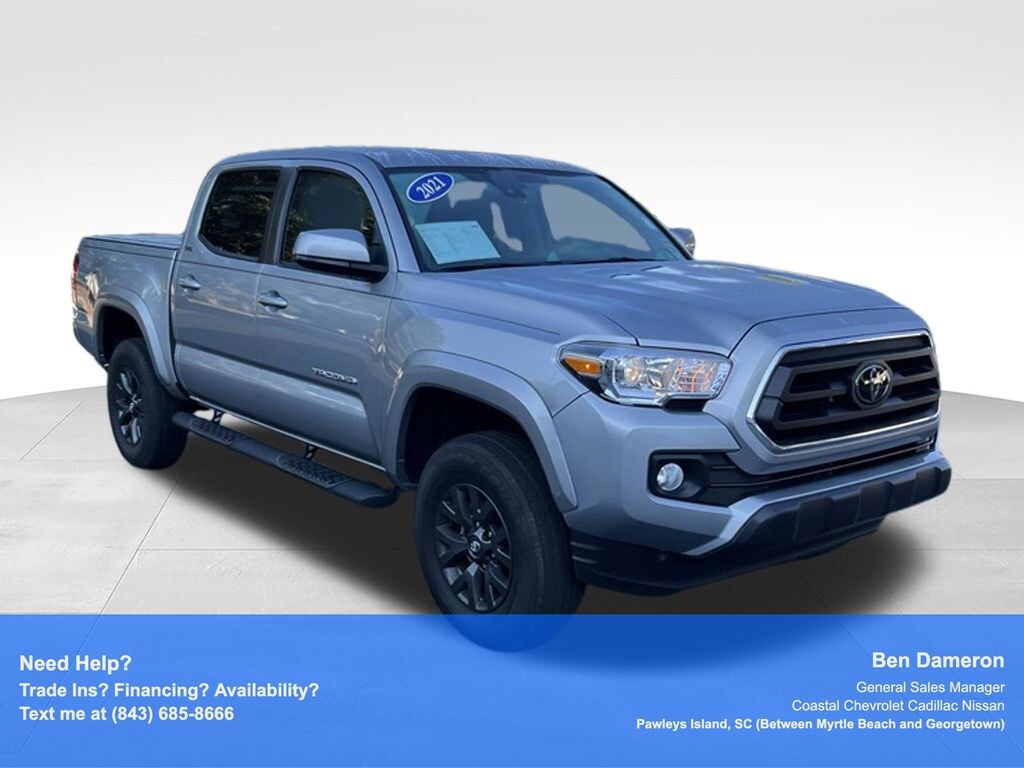 Used 2021 Toyota Tacoma SR5 V6 Truck Double Cab