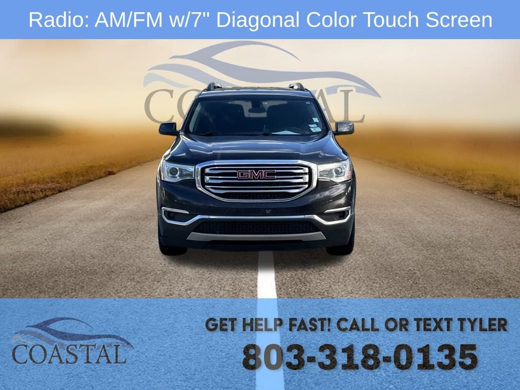 Used 2017 GMC Acadia SLE-2 with VIN 1GKKNLLAXHZ249482 for sale in Pawleys Island, SC