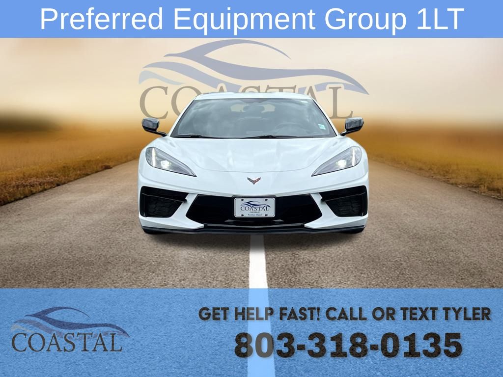 Certified 2023 Chevrolet Corvette 1LT with VIN 1G1YA2D41P5120162 for sale in Pawleys Island, SC