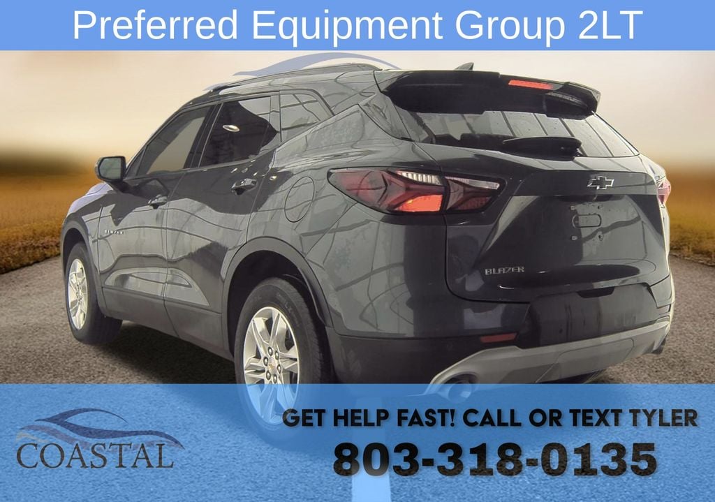 Used 2022 Chevrolet Blazer 2LT with VIN 3GNKBCR49NS225096 for sale in Pawleys Island, SC
