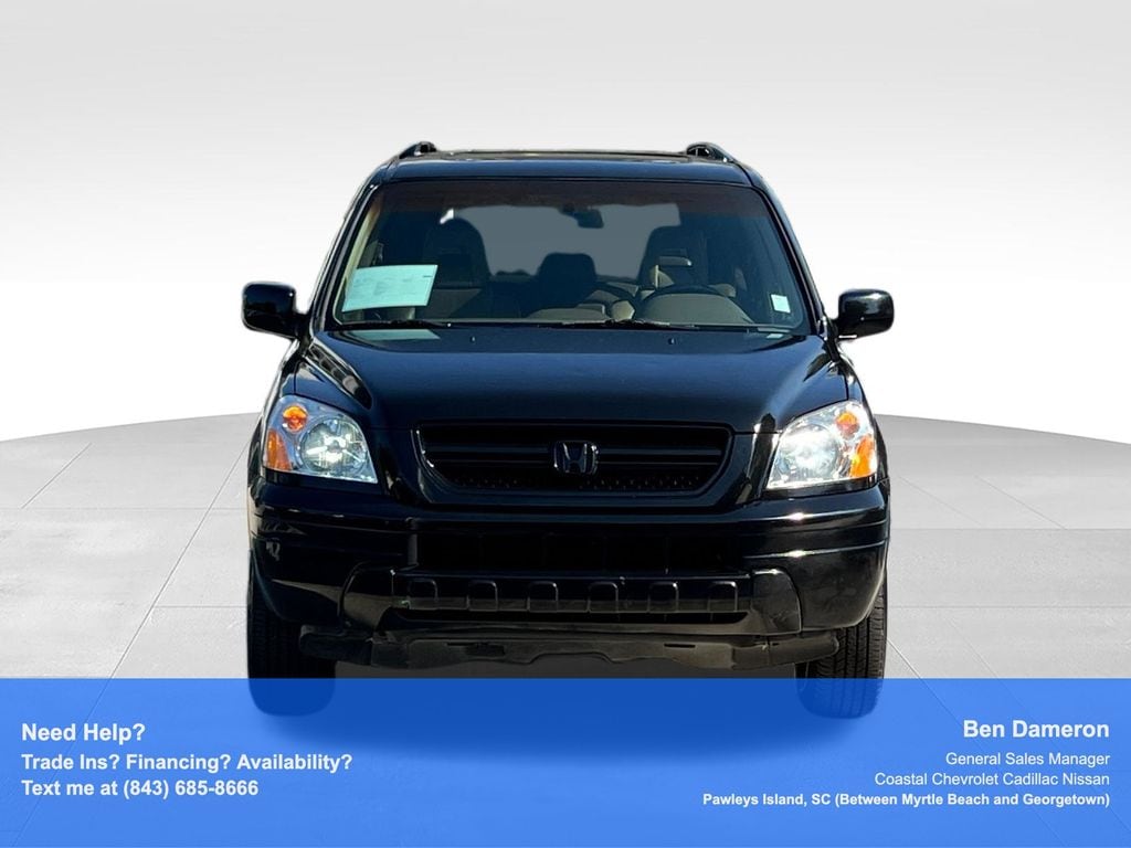 Used 2005 Honda Pilot EX with VIN 5FNYF18525B027233 for sale in Pawleys Island, SC