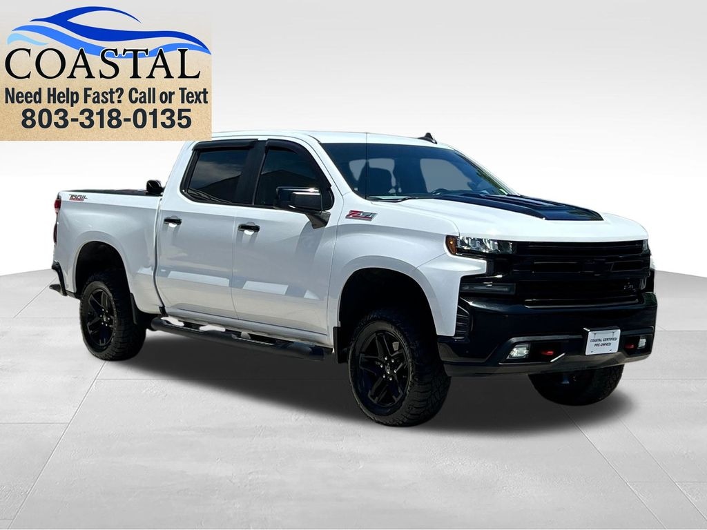 Used 2021 Chevrolet Silverado 1500 LT Trail Boss Truck Crew Cab