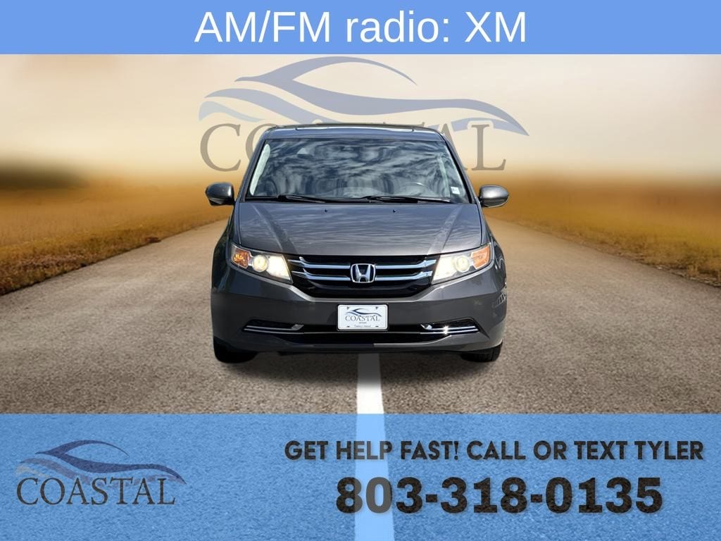 Used 2014 Honda Odyssey EX-L with VIN 5FNRL5H6XEB021337 for sale in Pawleys Island, SC