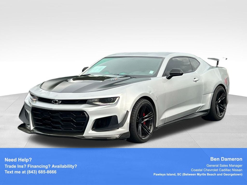 Used 2018 Chevrolet Camaro ZL1 Coupe