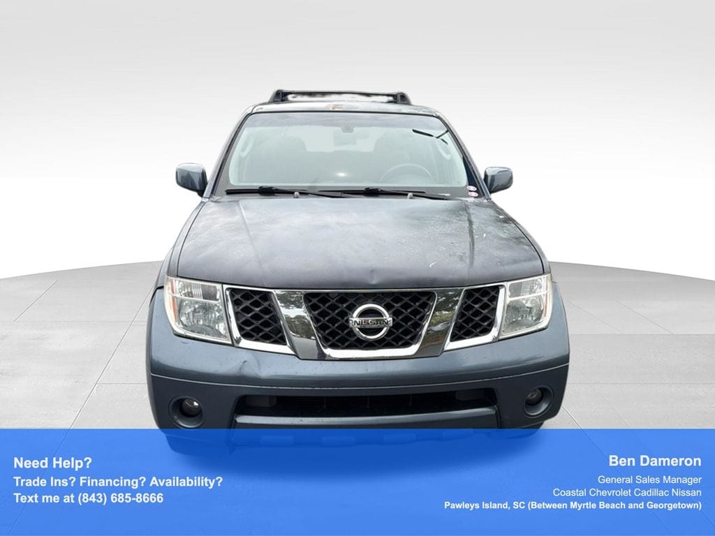 Used 2007 Nissan Pathfinder SE with VIN 5N1AR18U67C600291 for sale in Pawleys Island, SC