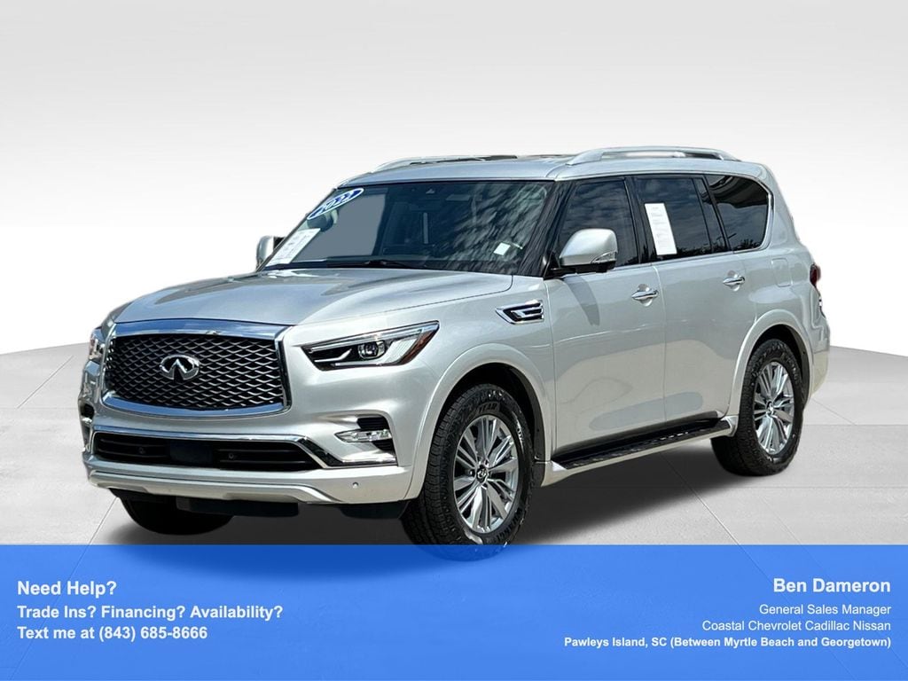 Used 2022 INFINITI QX80 LUXE SUV