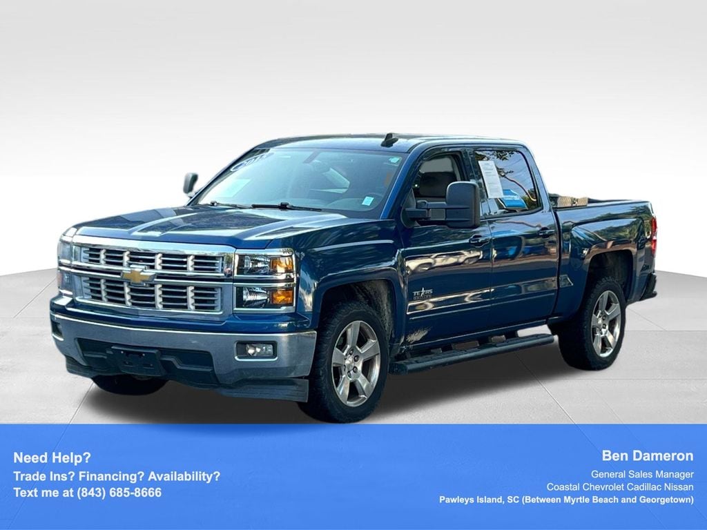 Used 2015 Chevrolet Silverado 1500 LT Truck Crew Cab
