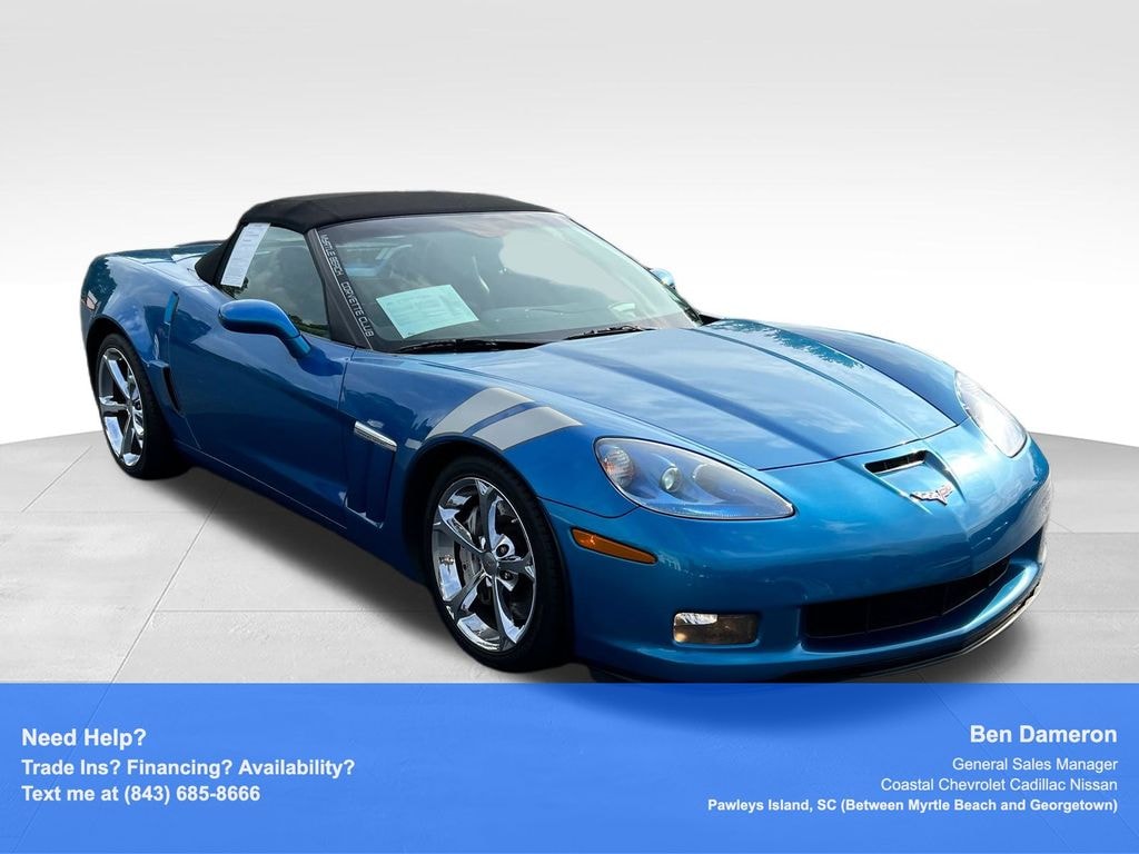 Used 2010 Chevrolet Corvette Grand Sport Convertible