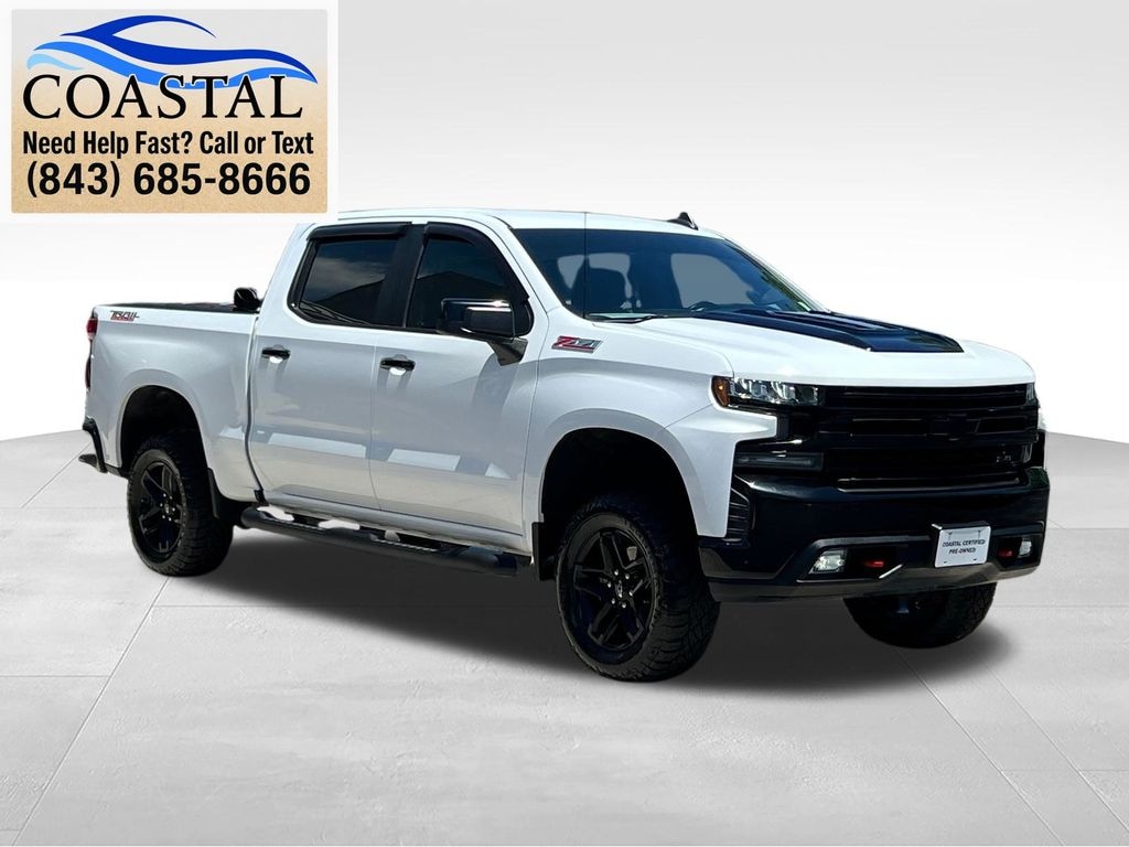 Used 2021 Chevrolet Silverado 1500 LT Trail Boss Truck Crew Cab