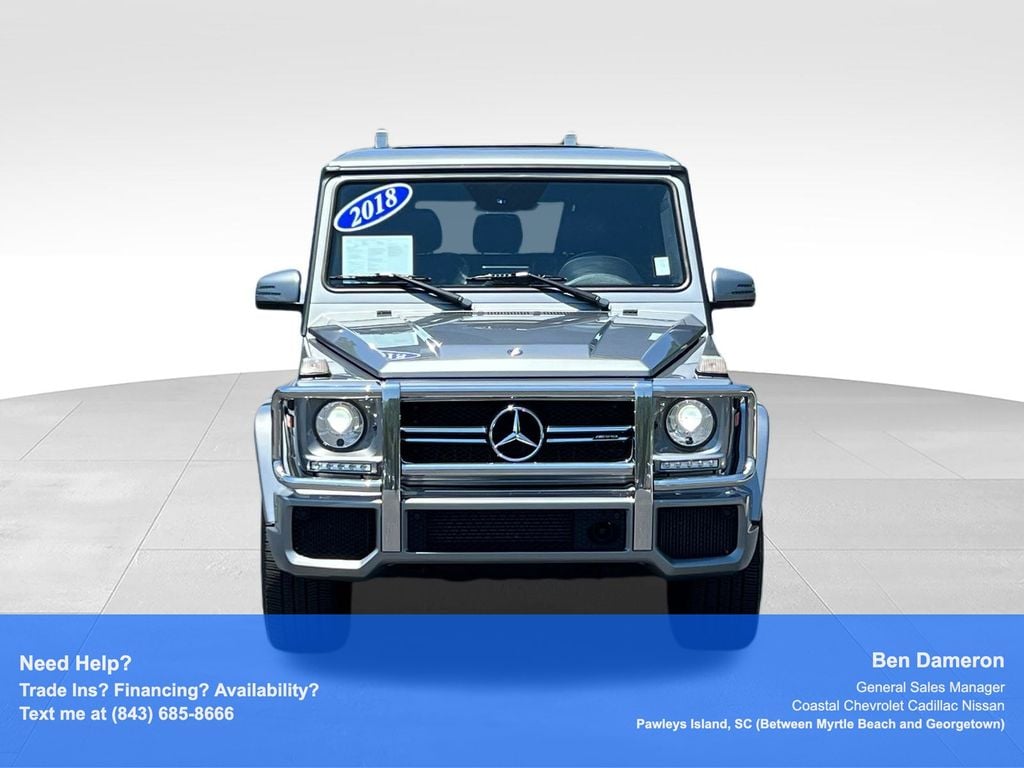 Used 2018 Mercedes-Benz AMG G 63 Base SUV