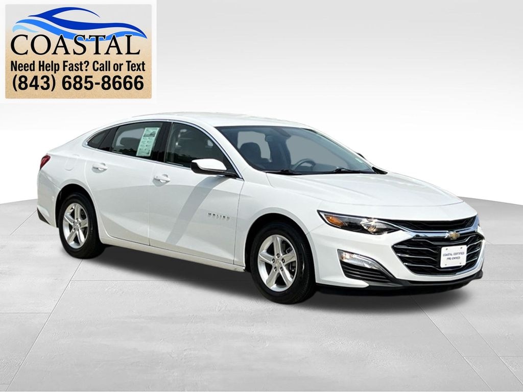 Used 2022 Chevrolet Malibu LS w/1FL Sedan