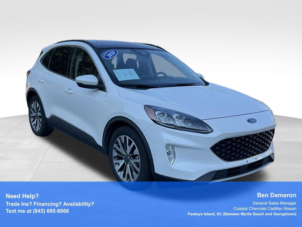 Used 2020 Ford Escape Titanium Hybrid SUV