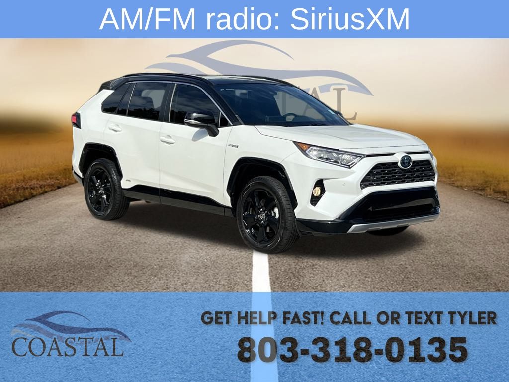 2020 Toyota RAV4 Hybrid XSE photo 2
