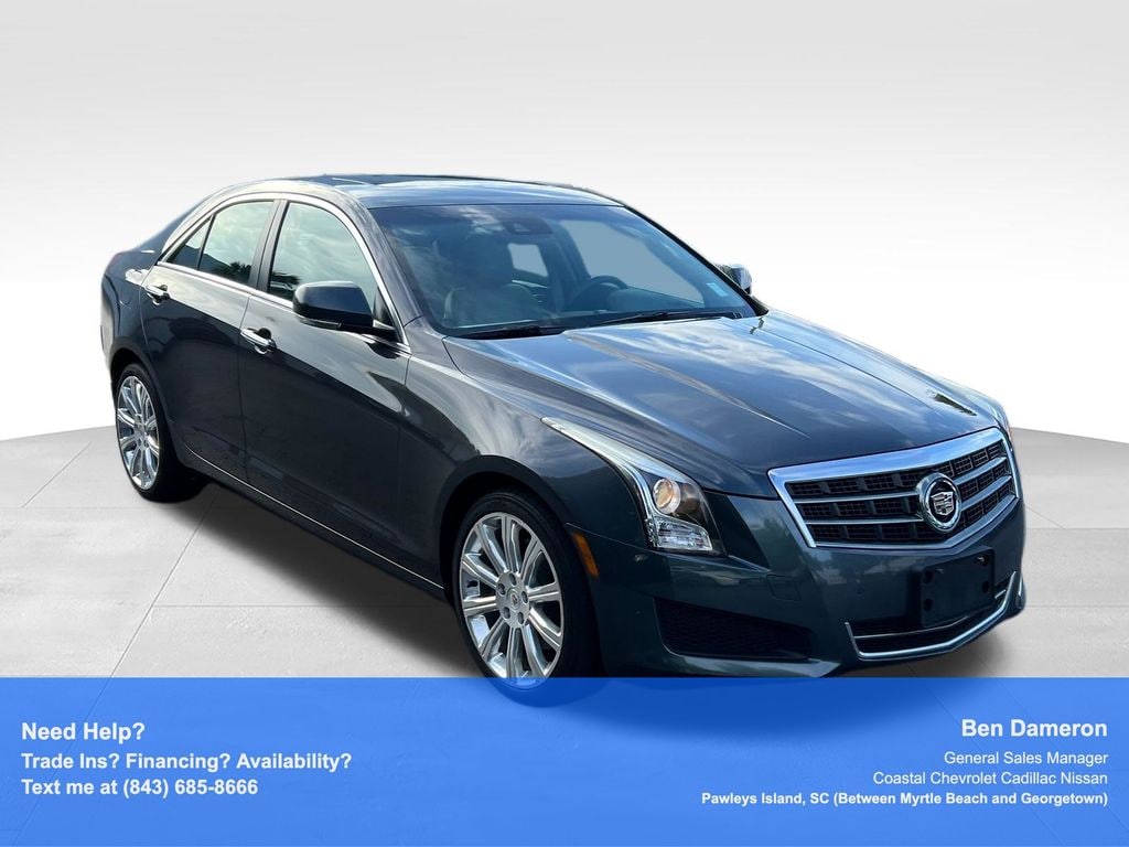 Used 2013 CADILLAC ATS 3.6L Luxury Sedan