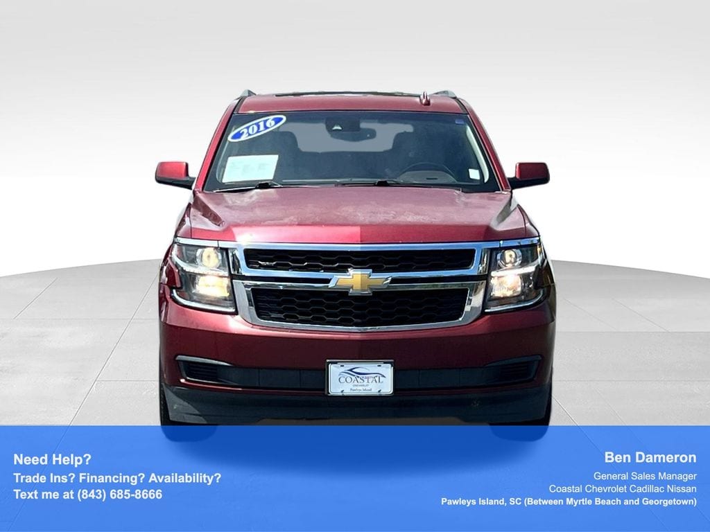 Used 2016 Chevrolet Tahoe LT with VIN 1GNSCBKC4GR391265 for sale in Pawleys Island, SC