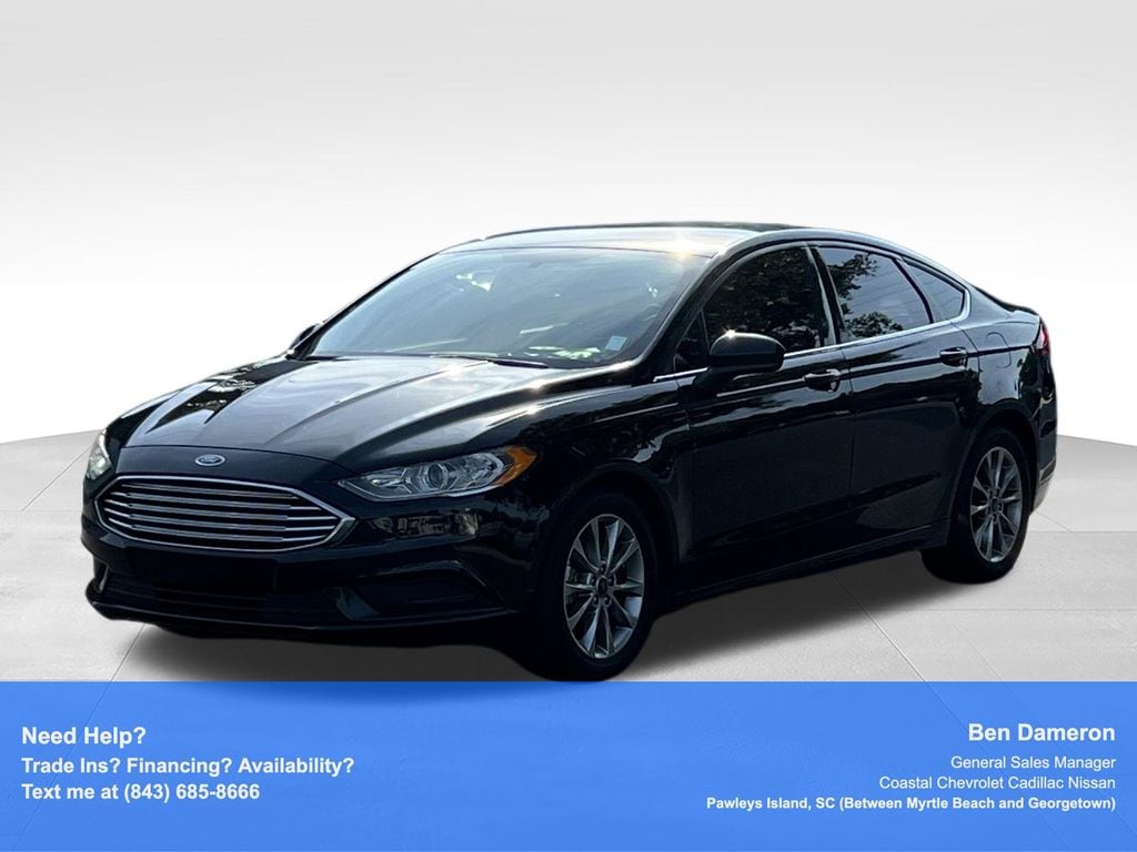 Used 2017 Ford Fusion SE Sedan