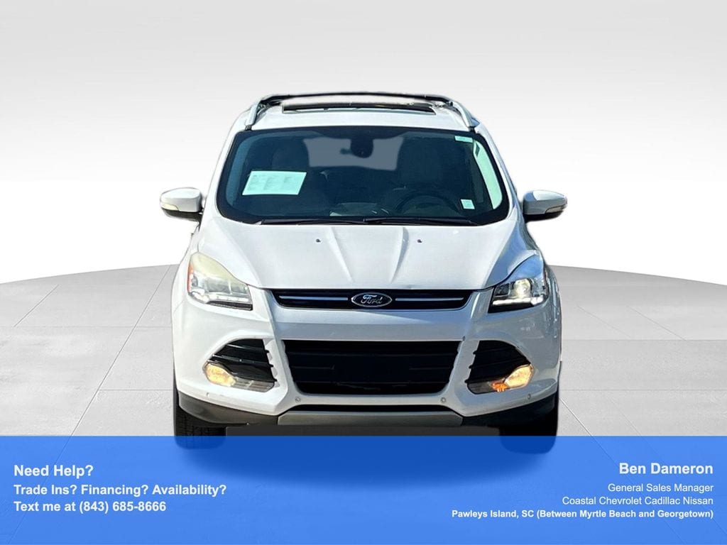 Used 2015 Ford Escape Titanium with VIN 1FMCU9J98FUC07073 for sale in Pawleys Island, SC