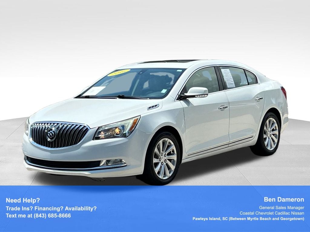 Used 2016 Buick LaCrosse Leather Sedan