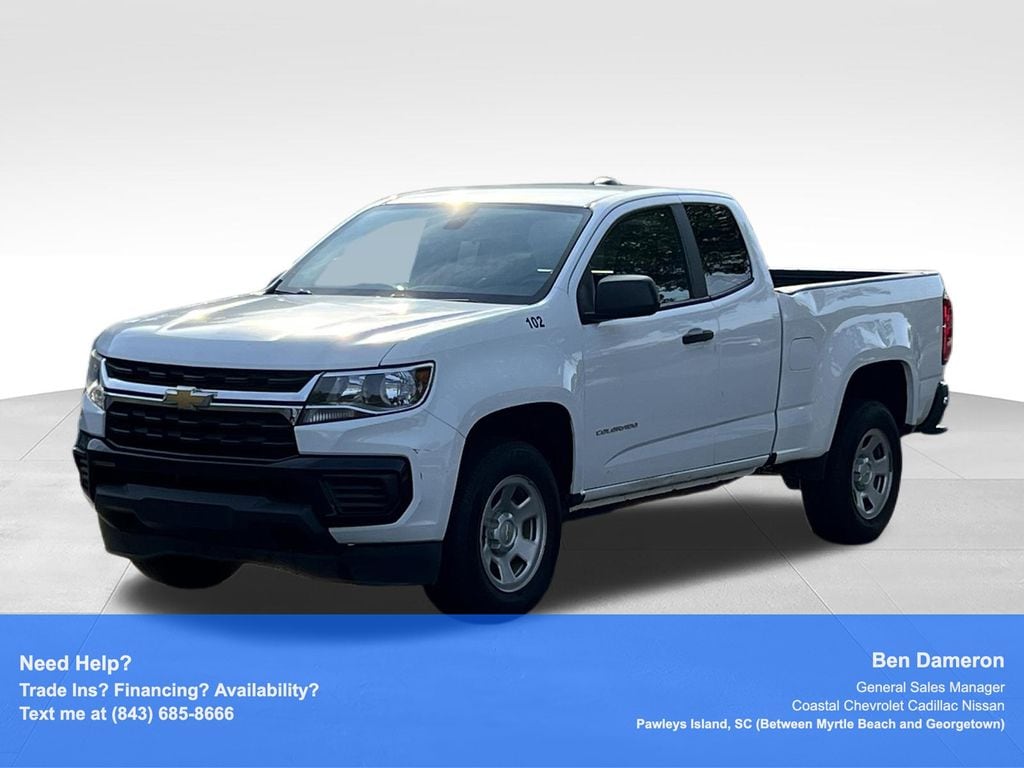 Used 2022 Chevrolet Colorado WT Truck Extended Cab