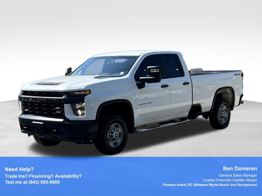 Used 2021 Chevrolet Silverado 2500 HD Work Truck Truck Double Cab