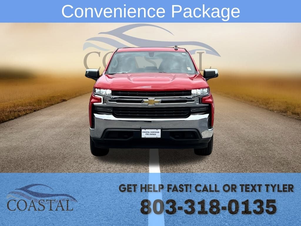 Used 2021 Chevrolet Silverado 1500 LT with VIN 1GCUYDED0MZ168414 for sale in Pawleys Island, SC