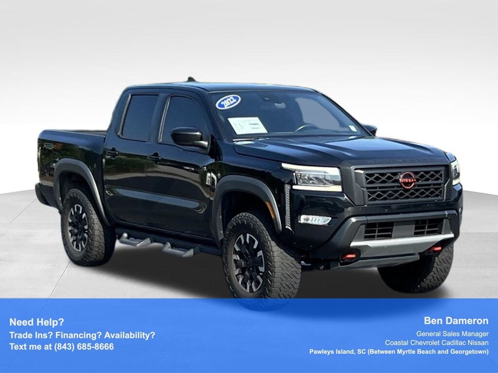 Used 2022 Nissan Frontier PRO-4X Truck Crew Cab