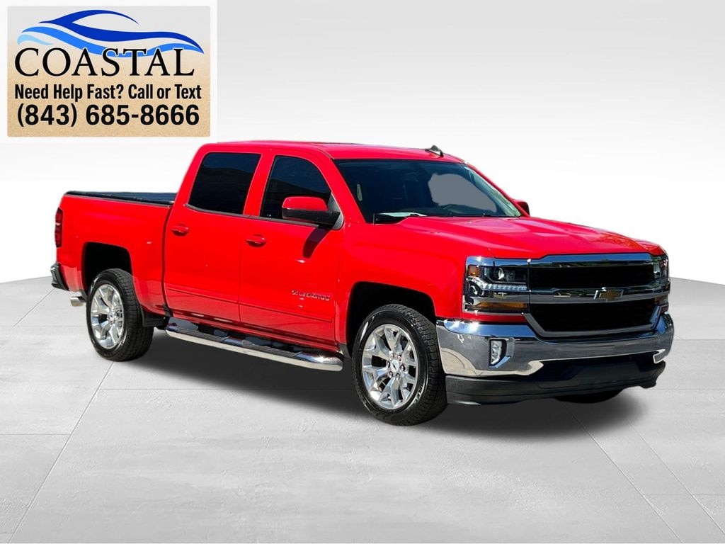 Used 2018 Chevrolet Silverado 1500 LT w/1LT Truck Crew Cab