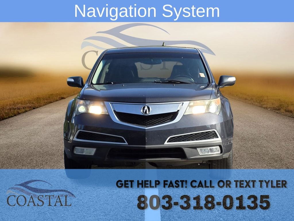 Used 2013 Acura MDX Technology & Entertainment Package with VIN 2HNYD2H42DH521307 for sale in Pawleys Island, SC