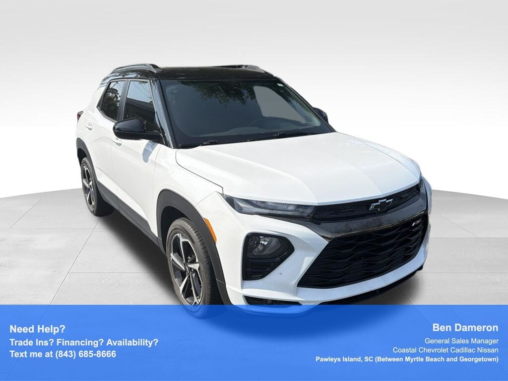 Used 2021 Chevrolet Trailblazer RS SUV