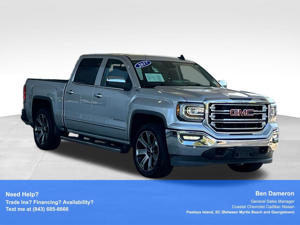 Used 2017 GMC Sierra 1500 SLT Truck Crew Cab