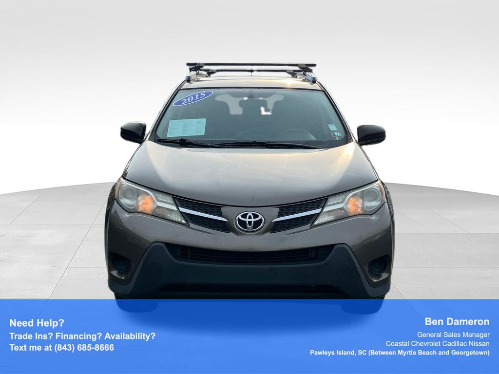 Used 2015 Toyota RAV4 LE with VIN JTMBFREV5FD150574 for sale in Pawleys Island, SC
