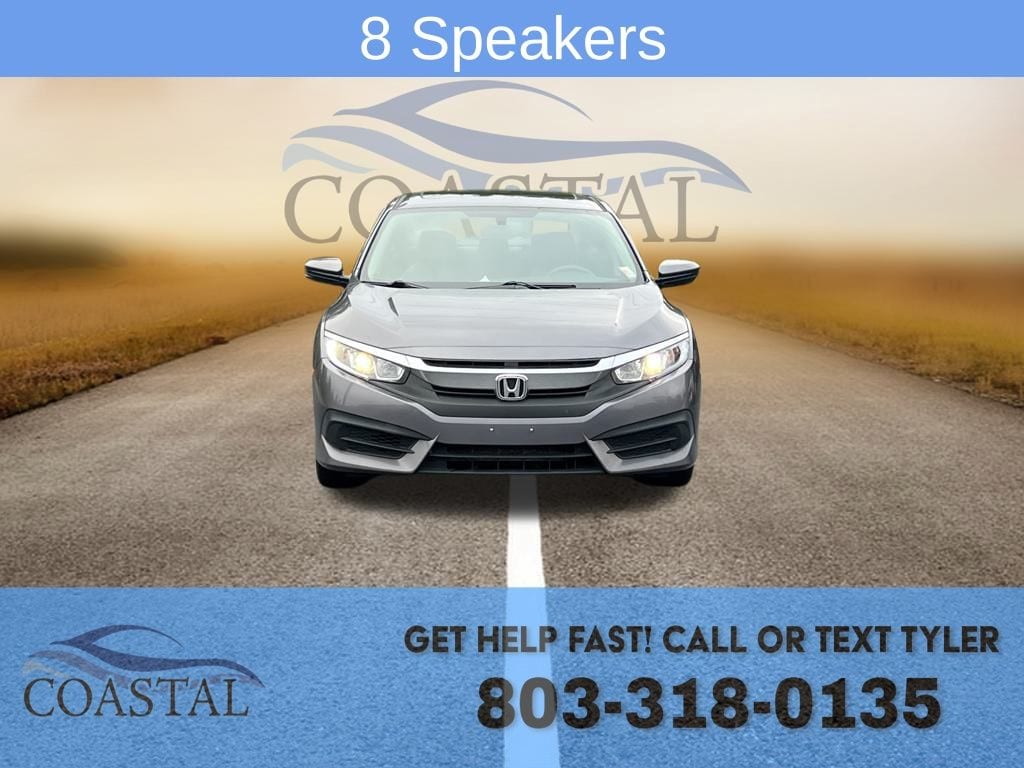 Used 2016 Honda Civic EX with VIN 19XFC2F73GE059434 for sale in Pawleys Island, SC