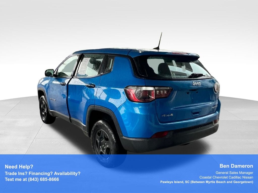 Used 2018 Jeep Compass Sport 4x4 SUV