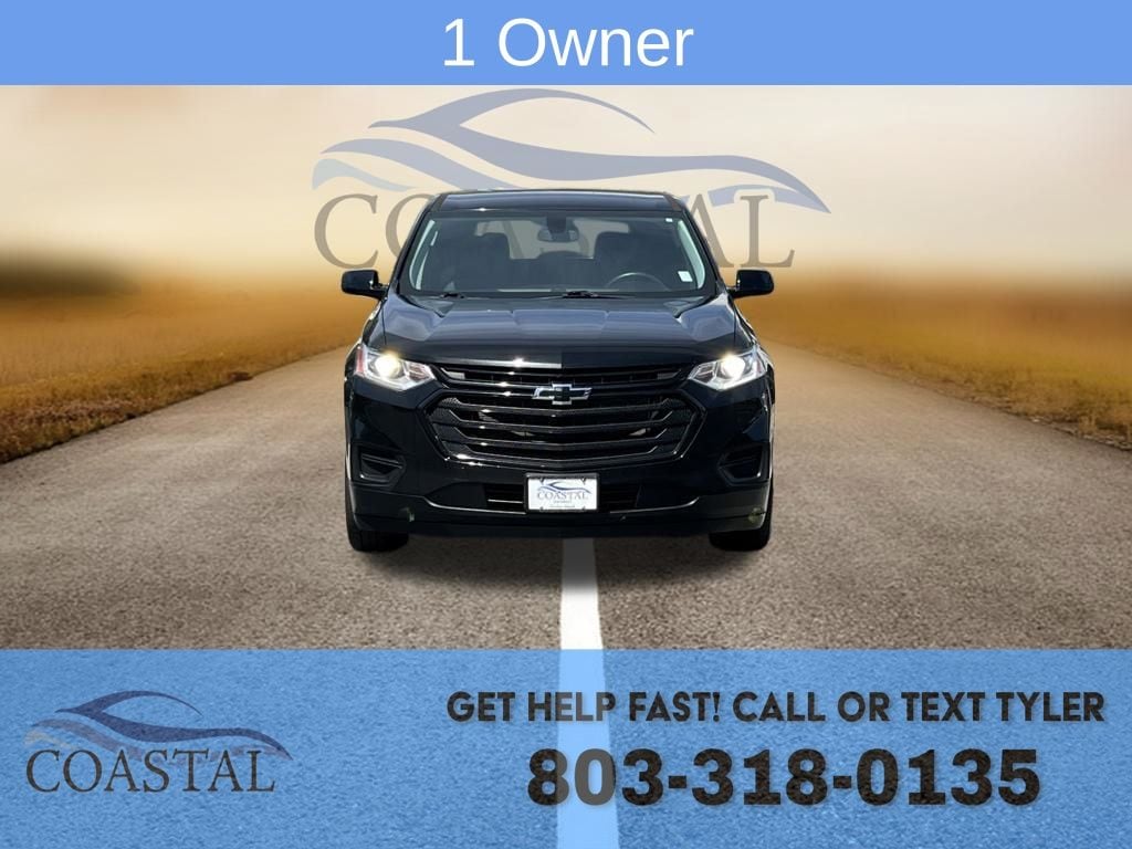 Used 2020 Chevrolet Traverse LS with VIN 1GNEVFKW0LJ185751 for sale in Pawleys Island, SC