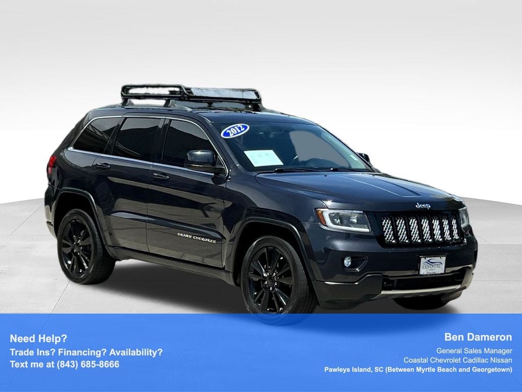 Used 2012 Jeep Grand Cherokee Laredo 4x4 SUV