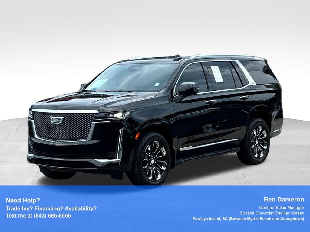 Used 2021 CADILLAC Escalade Premium Luxury 4x4 SUV