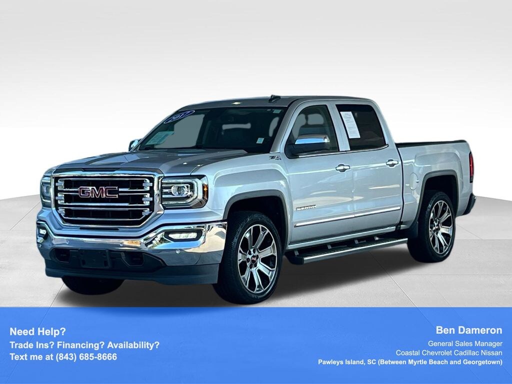 Used 2017 GMC Sierra 1500 SLT Truck Crew Cab