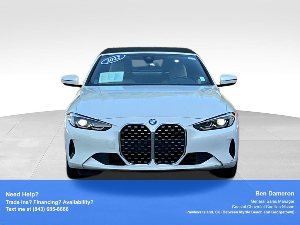Used 2022 BMW 430i Convertible