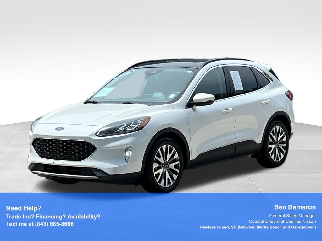 Used 2020 Ford Escape Titanium Hybrid SUV