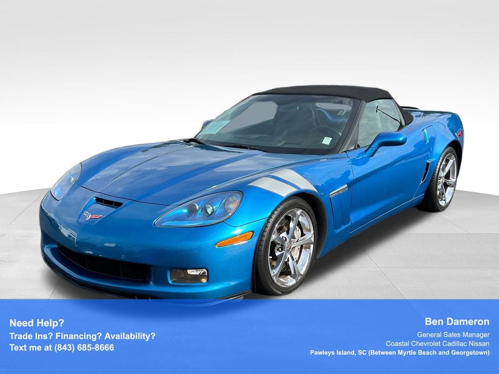 Used 2010 Chevrolet Corvette Grand Sport Convertible
