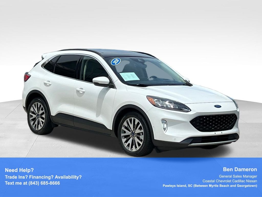 Used 2020 Ford Escape Titanium Hybrid SUV